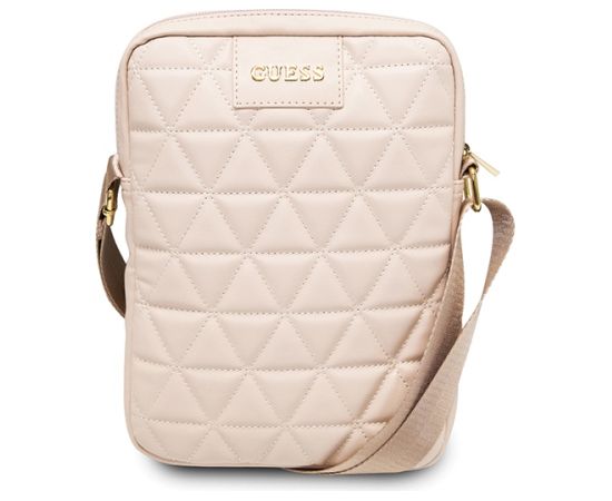 Guess Bag GUTB10QLPK 10" pink Quilted Tablet Bag