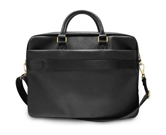 Guess Bag GUCB15PUSASBK 16 "black | black Saffiano Script