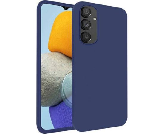 Fusion soft matte case силиконовый чехол для Samsung A346 Galaxy A34 5G синий