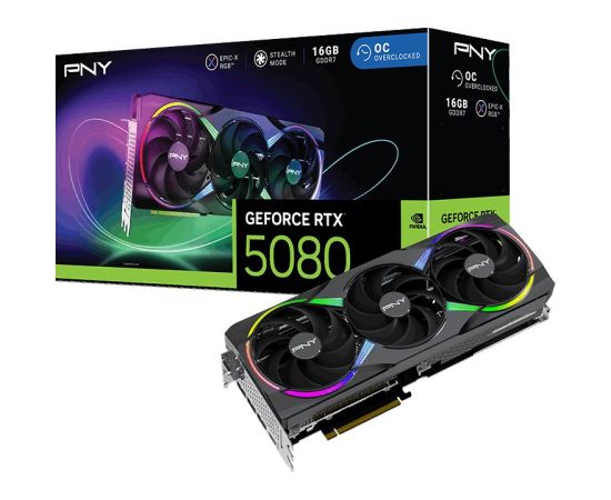 Pny Technologies PNY VCG508016TFXXPB1-O graphics card NVIDIA GeForce RTX 5080 16 GB GDDR7