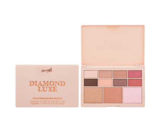 Barry M Diamond Luxe / Eye & Highlighter Palette 22,8g