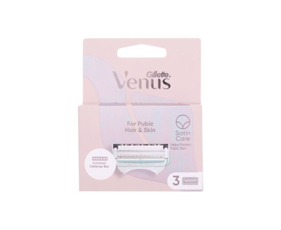 Gillette Venus / Satin Care For Pubic Hair & Skin 3pc