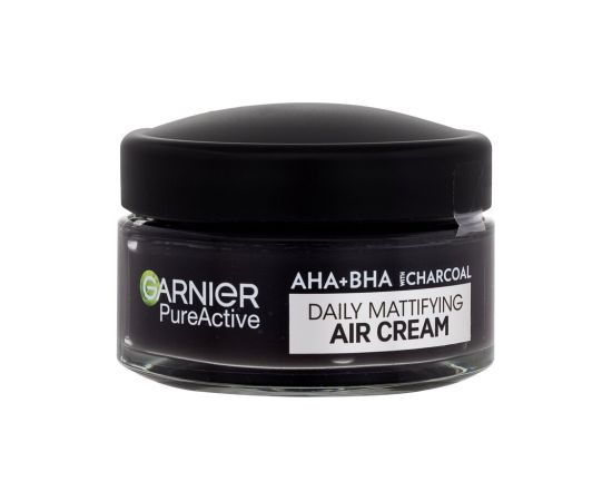 Garnier Pure Active / AHA + BHA Charcoal Daily Mattifying Air Cream 50ml U / Day Cream