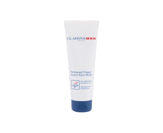 Clarins Men / Active Face Wash 125ml M / Cleansing Mousse