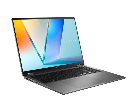 Ultrabook ASUS VivoBook Flip TP3607SA-RJ033W CPU  Core Ultra u7-256V 2200 MHz 16" Touchscreen 2880x1800 RAM 16GB LPDDR5x SSD 1TB Intel Arc Graphics Integrated ENG Card Reader Micro SD Windows 11 Home Grey 1.78 kg 90NB1511-M001U0