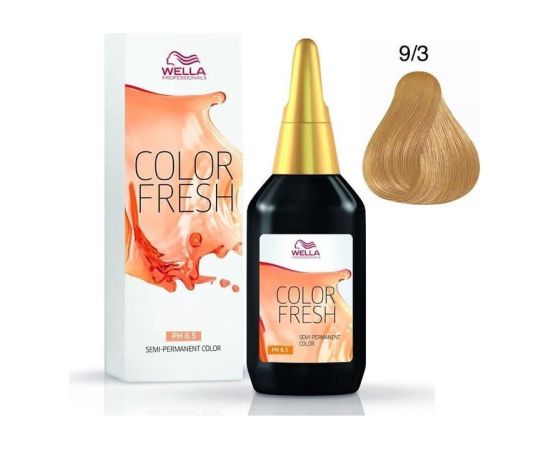 Color Fresh Very Light Golden Blonde 9-3 Wella 75ml