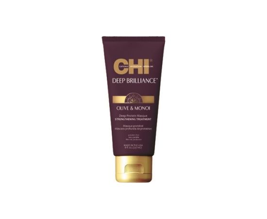 Strenghtening Treatment CHI Deep Brilliance Olive & Monoi Deep Protein Masque 237 ml