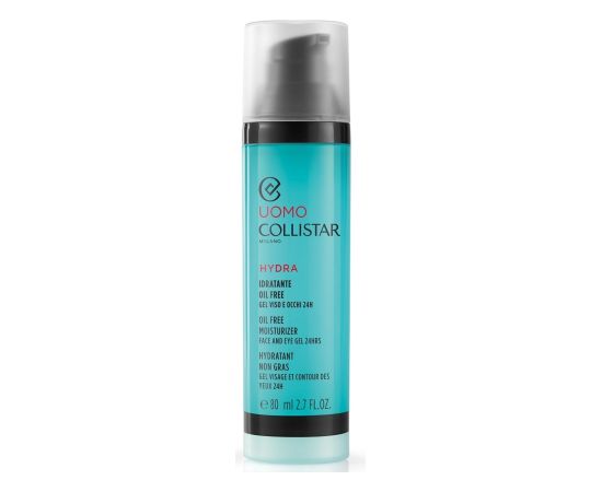 Collistar Uomo Hydra Oil Free Moisturizer Face And Eye Gel 80 ml