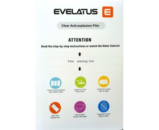 Evelatus Universal  Hydrogel film for cutter Transparent