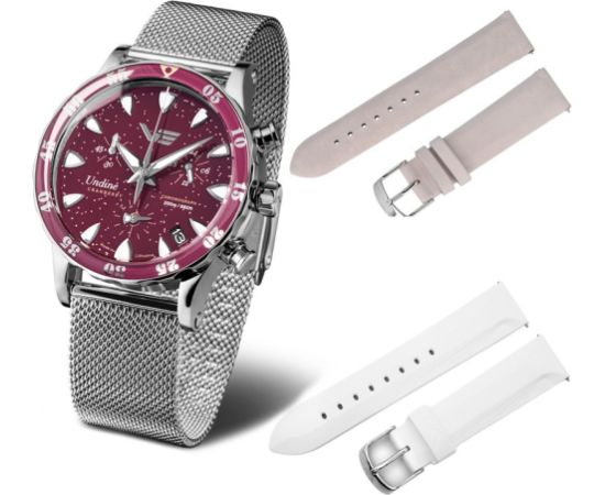 Vostok Europe Undinė CRANBERRY VK68-515A774BRSiWhite