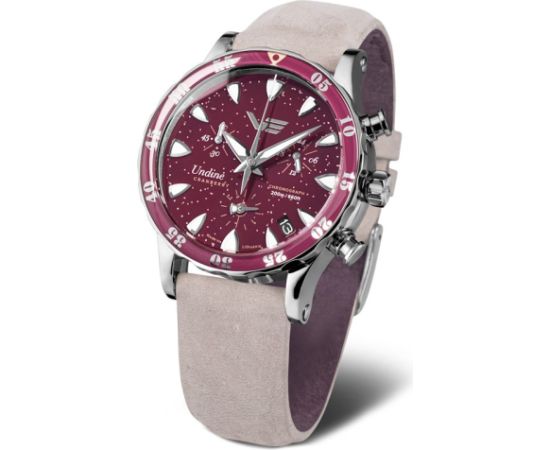 Vostok Europe Undinė CRANBERRY VK68-515A774BRSiWhite