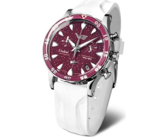 Vostok Europe Undinė CRANBERRY VK68-515A774BRSiWhite