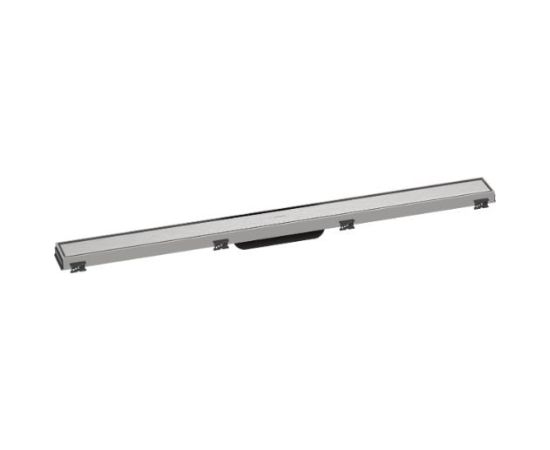 Hansgrohe dušas kanāls RainDrain Match, 900 mm, ar maināmu augstumu, brushed stainless steel