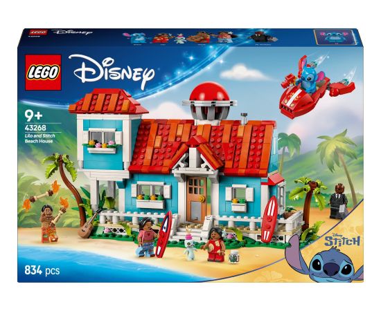 Lego Disney Domek na plaży Lilo i Stitcha (43268)