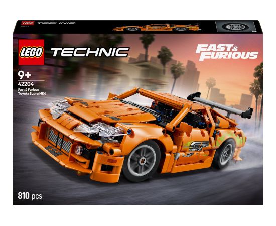 Lego Technic Fast and Furious Toyota Supra MK4 (42204)