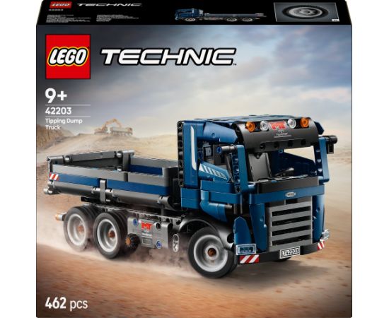 Lego Technic Wywrotka z przechylaną skrzynią (42203)