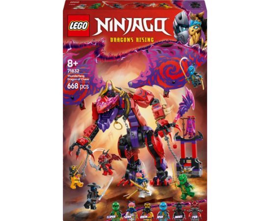 Lego Ninjago Smok chaosu Kiełogrzmot  (71832)