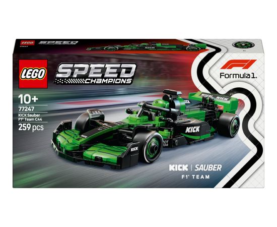 Lego Speed champions Bolid F1® KICK Sauber Team C44 (77247)