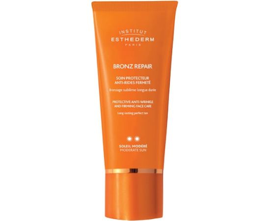 Esthederm Bronz Repair Protective Face Care - Moderate 50 ml Anti-Wrinkle And Firming