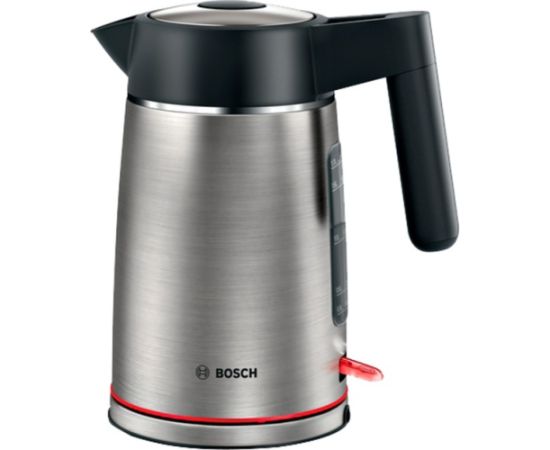 Bosch kettle MyMoment TWK6M480 (stainless steel/black, 2,400 watts, 1.7 liters)