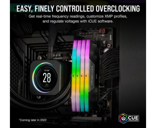 Corsair 32 GB DDR5-6800 Kit, memory (black, CMH32GX5M2B6800C40, Vengeance RGB)