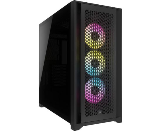 Corsair iCUE 5000D RGB AIRFLOW, tower case (black, tempered glass)