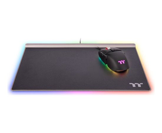 Thermaltake Argent MP1 RGB Gaming Mouse Pad - GMP-MP1-BLKHMC-01