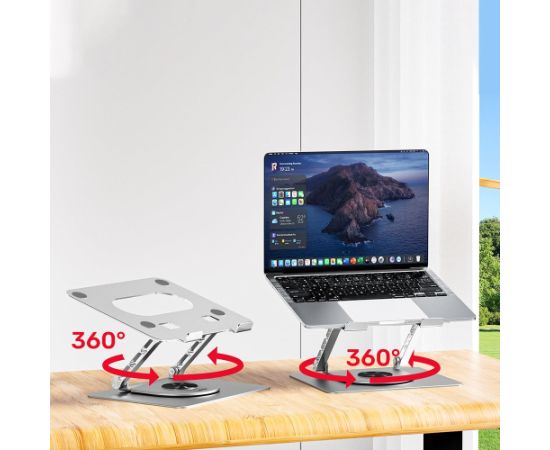 UNITEK LAPTOP STAND ADJUSTABLE 360° ROTATING BASE