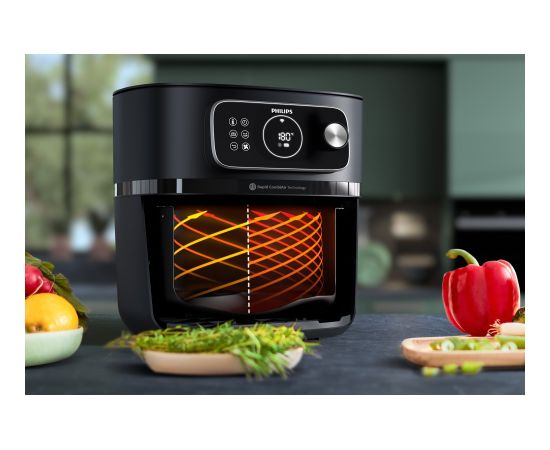 Philips 7000 series HD9876/90 fryer Single 8.3 L Stand-alone 2200 W Hot air fryer Black