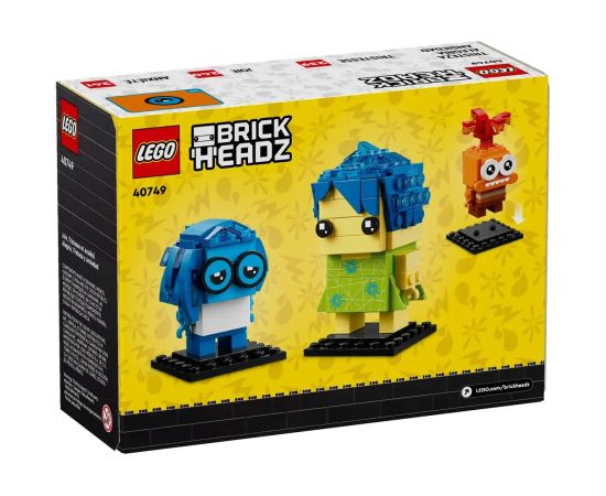 LEGO BRICKHEADZ 40749 Joy, Sadness and Uncertainty