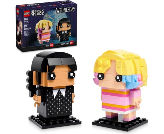 LEGO BRICKHEADZ 40750 Wednesday and Enid