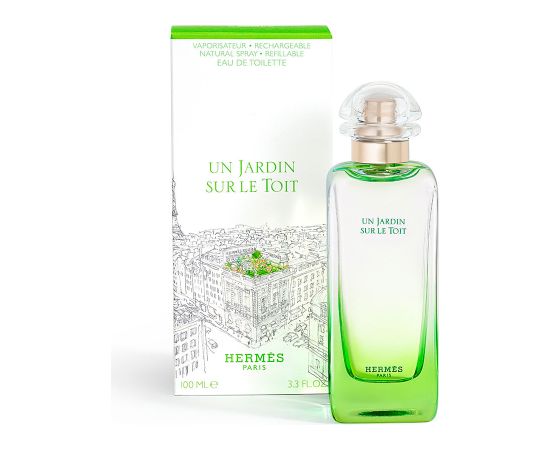 Hermes Un Jardin Sur Le Toit Edt Spray Refillable 50 ml