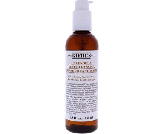 Kiehl's Calendula Deep Cleansing Foaming Face Wash 230 ml