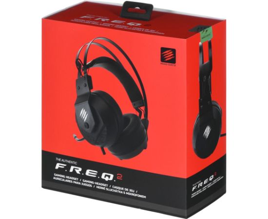 Mad Catz F.R.E.Q. 2 Headset Wired Head-band Gaming Black