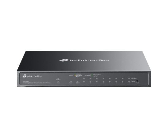 TP-Link Omada ES210GMP network switch Managed Gigabit Ethernet (10/100/1000) Power over Ethernet (PoE) Black