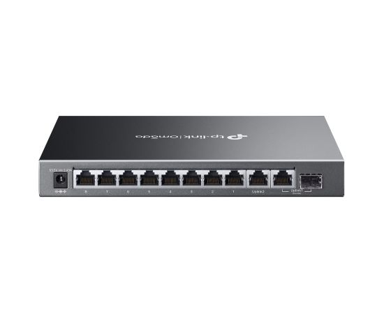 TP-Link Omada ES210GMP network switch Managed Gigabit Ethernet (10/100/1000) Power over Ethernet (PoE) Black