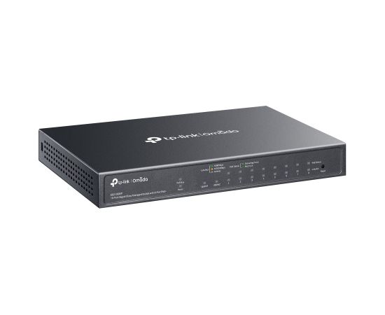 TP-Link Omada ES210GMP network switch Managed Gigabit Ethernet (10/100/1000) Power over Ethernet (PoE) Black