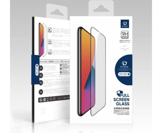 Tempered glass Dux Ducis 9D Xiaomi Redmi Note 14 5G black