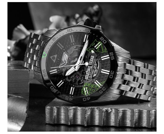 Vostok Europe GELEŽINIS VILKAS (IRON WOLF) Limited Edition NH72-225E764