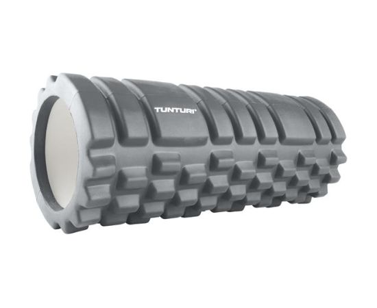 Tunturi Yoga Grid Foam Roller Массажный ролик из пеноматериала, 33 см, Серый