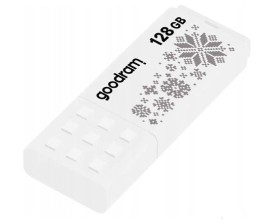 Pendrive GoodRam UME2-1280W00R11-WI (128GB; USB 2.0; kolor biały) WINTER