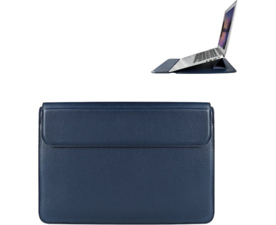 Devia Ultra-Thin MacBook Leather Klēpjdatora maciņš ar statīva funkciju 13.3"- 16"