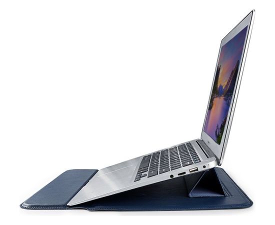 Devia Ultra-Thin MacBook Leather Чехол для ноутбука с функцией подставки 13.3"