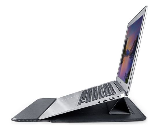 Devia Ultra-Thin MacBook Leather Чехол для ноутбука с функцией подставки 13.3"- 16"