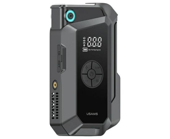 Usams Jumpstarter Power bank 8000mAh +  Встроенный фонарик Черный