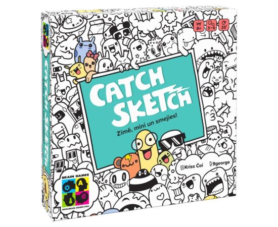 Brain Games Galda spēle Catch Sketch LV