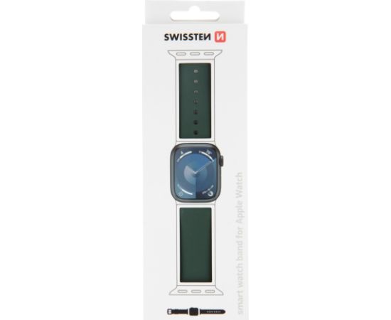 Swissten Силиконовый Pемешок для Apple Watch 42 / 44 / 45 / 49 mm