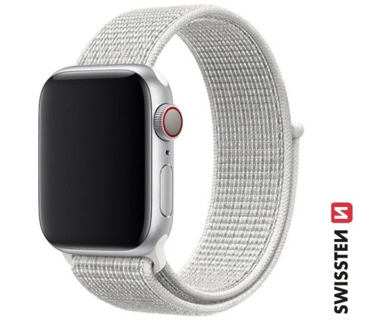 Swissten Нейлоновый Pемешок для Apple Watch 38 / 40 / 41 mm