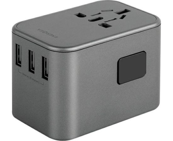 Energenie Energea TravelWorld USB-C PD + Универсальный Aдаптер PPS 35W