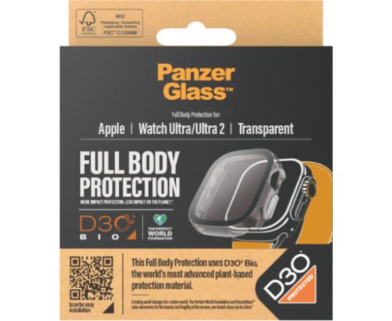 PanzerGlass Full Body Aizsargstikls priekš Apple Watch Ultra 2 49mm